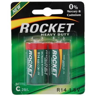 Bateria ROCKET R14 2 sztuki - Akumulatory ogólnego zastosowania - miniaturka - grafika 1