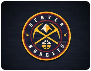 PODKŁADKA POD MYSZKĘ DENVER NUGGETS + IMIĘ 23x19CM DO LAPTOPA - Podkładki pod mysz - miniaturka - grafika 1