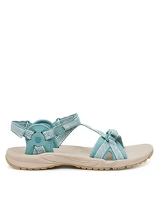 Jack Wolfskin Sandały Lakewood Ride Sandal M 4019041 Turkusowy - Sandały damskie - miniaturka - grafika 1