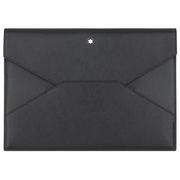 Torby na laptopy - Montblanc Sartorial etui na tablet skóra 29 cm black - miniaturka - grafika 1