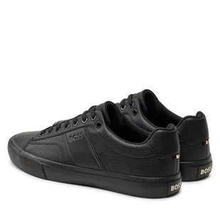 Sneakersy Boss Aiden 50522833 Czarny - Sneakersy męskie - miniaturka - grafika 1