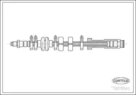 Przewody hamulcowe - Przewód hamulcowy elastyczny Corteco 19018560 - miniaturka - grafika 1