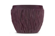 Donice - Osłonka do kwiatów JAVES fioletowy, Ø15,5/h 13, ceramika - miniaturka - grafika 1