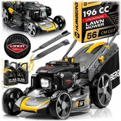 Kosiarki - Humberg Kosiarka spalinowa HM-602 z rozruchem elek. napęd 56cm 70L Loncin 196cc + olej - miniaturka - grafika 1