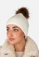 Czapki damskie - Elegancka modna czapka damska zimowa marki SCJ produkt polski 25512 -08 - miniaturka - grafika 1