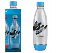 Akcesoria i części AGD - SodaStream Butelka Fuse 1l do saturatora dekorowana 1szt Bpa Free - miniaturka - grafika 1