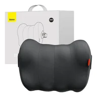 Akcesoria motoryzacyjne - Jedwabna poduszka samochodowa na zagłówek Baseus ComfortRide Series (czarny) Baseus - miniaturka - grafika 1