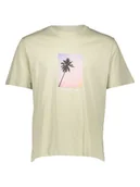 Koszulki męskie - Jack & Jones Koszulka "Vesterbro" w kolorze żółtym - miniaturka - grafika 1