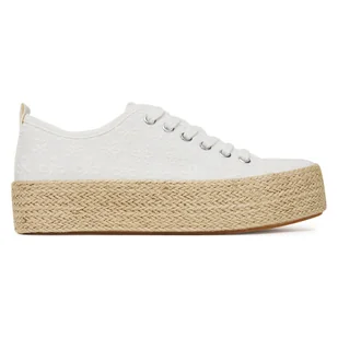 DEEZEE SH-053 BIAŁY - Espadryle damskie - miniaturka - grafika 1