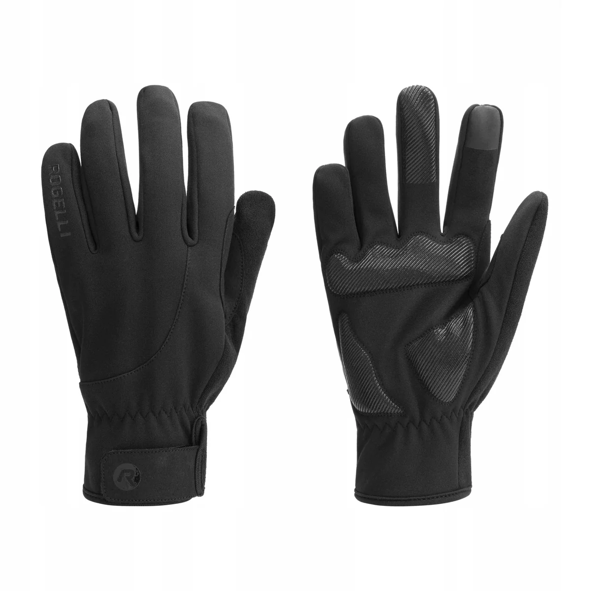 Rękawiczki rowerowe męskie Rogelli Core II Winter Windproof black M