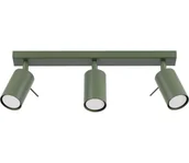 Lampy sufitowe - Sollux SL.1502 - Oświetlenie punktowe RING 3xGU10/10W/230V zielony - miniaturka - grafika 1