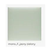 Panele ścienne i boazeria - Panel tapicerowany Mollis Print Mono F zielony - miniaturka - grafika 1