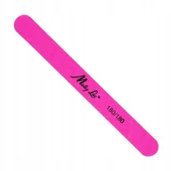 Akcesoria do paznokci - Molly Lac Pilnik do paznokci slim prosty 180/180 neon pink organic drewaniany MollyLac - miniaturka - grafika 1