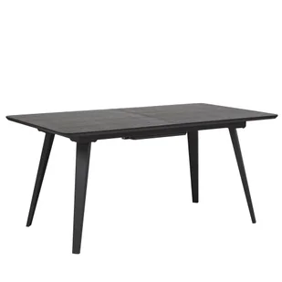 c Stół Do Jadalni Rozkładany160/200 X 90 Cm Czarny Irvington - Stoły - miniaturka - grafika 1