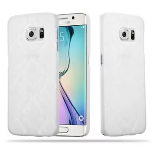 Cadorabo cador Abo  mandala Hard Cover Slim Case Etui na telefon Samsung Galaxy S6 edge Paisley Henna, Samsung Galaxy S6 Edge, biały DE-107631 - Etui i futerały do telefonów - miniaturka - grafika 1