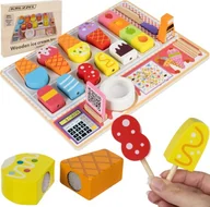 Zabawki AGD - Kruzzel Lodziarnia drewniana Kruzzel 22494 - miniaturka - grafika 1