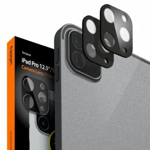 Spigen SZKŁO HARTOWANE GLASS FC LENS NA OBIEKTYW IPAD PRO 11/12.9 2020 CZARNE (2-PACK) 15727 - Akcesoria do tabletów i e-booków - miniaturka - grafika 1