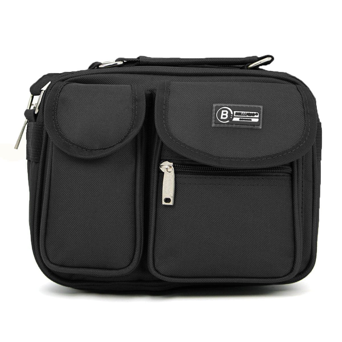 Torba męska do pracy mała Bellugio czarna