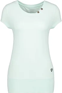Alife and Kickin CocoAK A T-Shirt damski, miętowy nakrapiany, L - Koszulki i topy damskie - miniaturka - grafika 1