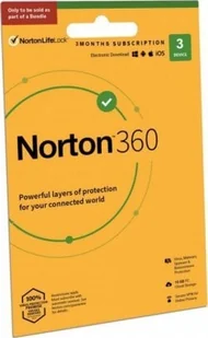 norton 360d 25GB attach PL 1U 3Urządzenia 3Miesiące 21447286 - Programy antywirusowe - miniaturka - grafika 1