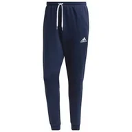 Spodnie męskie - Adidas granatowe spodnie treningowe Entrada, Rozmiar M - miniaturka - grafika 1