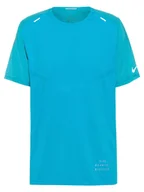 Koszulki sportowe męskie - Nike Koszulka sportowa w kolorze turkusowym - miniaturka - grafika 1