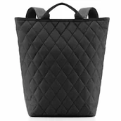 Plecaki - reisenthel Plecak 45 cm rhombus black - miniaturka - grafika 1