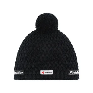 Czapka zimowa z wełną merino Eisbar Trail Pompon MU SKA black - ONE SIZE - Czapki damskie - miniaturka - grafika 1