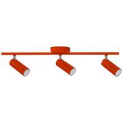 Lampy sufitowe - Polux Listwa reflektorowa GAVI pomarańczowa - miniaturka - grafika 1