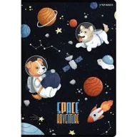 Zeszyty szkolne - Zeszyt Top2000 A5/32k Kratka Space Adventure - miniaturka - grafika 1