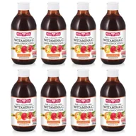 Soki i napoje niegazowane - Polska Róża Sok z owoców róży -Odporność- Witamina C zestaw 8 x 250 ml - miniaturka - grafika 1