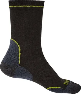 Bridgedale Skarpety trekkingowe Bridgedale Hike Lt T2 Coolmax P Boot - black/lime 36 - 39 - Skarpety termoaktywne - miniaturka - grafika 1