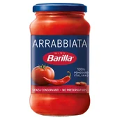 Sosy w słoikach - BARILLA ARRABBIATA SOS POMIDOROWY Z OSTRĄ PAPRYCZKĄ 400G zakupy dla domu i biura 68541 - miniaturka - grafika 1