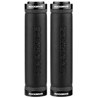 Akcesoria rowerowe - Chwyty do kierownicy ROCKBROS 40210003001 Czarny - miniaturka - grafika 1