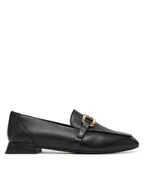 Półbuty damskie - Clarks Lordsy Ubree15 Lily 26181332 Czarny - miniaturka - grafika 1