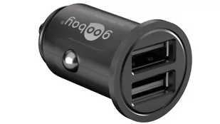 Goobay ładowarka USB samochodowa GOOBAY 71897 4,8A z dwoma gniazdami USB 71897 - Zasilacze do urządzeń sieciowych - miniaturka - grafika 1
