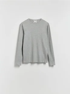 Reserved - Longsleeve super slim fit - szary - Moda i Uroda OUTLET - miniaturka - grafika 1