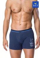 Majtki męskie - SZORTY KEY MXH-710 A21 (kolor róż ciemny, rozmiar M) - miniaturka - grafika 1