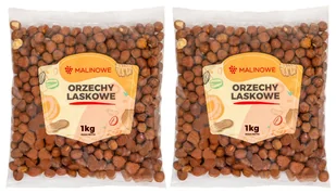 Zestaw orzechy laskowe 2x1kg - Orzechy i nasiona - miniaturka - grafika 1