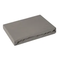 Prześcieradła - Eurofirany B.B. CHOCZYŃSCY SPÓŁKA JAWNA Prześcieradło Jersey3 240 x 220 Wys.30 Cm J.Szary 1220957 - miniaturka - grafika 1