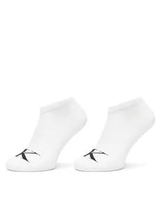 Calvin Klein Zestaw 2 par niskich skarpet męskich 701228807 Biały - Skarpetki męskie - miniaturka - grafika 1
