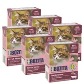 Mokra karma dla kotów - BOZITA Kawałeczki w galarecie 6 x 370 g Mielona wołowina - miniaturka - grafika 1