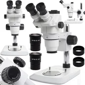 Mikroskopy i lupy - Profesjonalny Mikroskop Stereoskopowy Trinokularowy Techrebal RF6745 - miniaturka - grafika 1