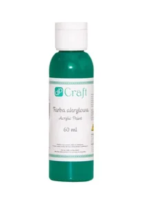 Farba akrylowa ciemnozielona 60ml - Dalprint - Przybory szkolne - miniaturka - grafika 1
