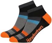 Skarpetki damskie - skarpety męskie HORSEFEATHERS ROW SOCKS Orange - miniaturka - grafika 1