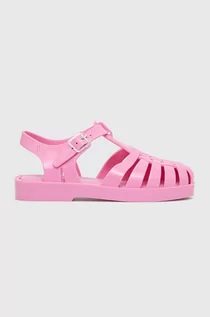 Buty dla dziewczynek - Melissa sandały dziecięce kolor różowy - grafika 1