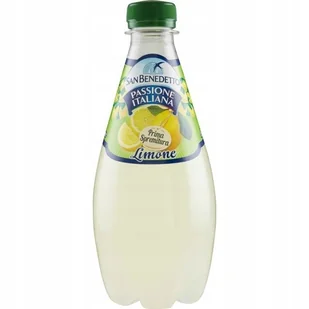 Lemoniada cytrynowa Prima Spremitura Limone 400ml - San Benedetto - Napoje gazowane - miniaturka - grafika 1