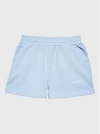 Spodenki damskie - Pepe Jeans Szorty sportowe Rosemary PG800731 Błękitny Regular Fit - miniaturka - grafika 1