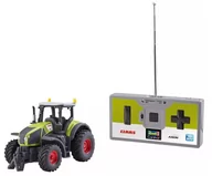 Zabawki zdalnie sterowane - Revell Control 23488 Mini RC Traktor Claas Axion 960, z akumulatorem i pilotem zdalnego sterowania 40 MHz i funkcją ładowania zdalnie sterowany samochód, zielony Control 23488 - miniaturka - grafika 1