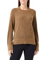 Swetry damskie - BOSS Sweter damski C_frivor Knitted, Rust/Cooper220, M - miniaturka - grafika 1